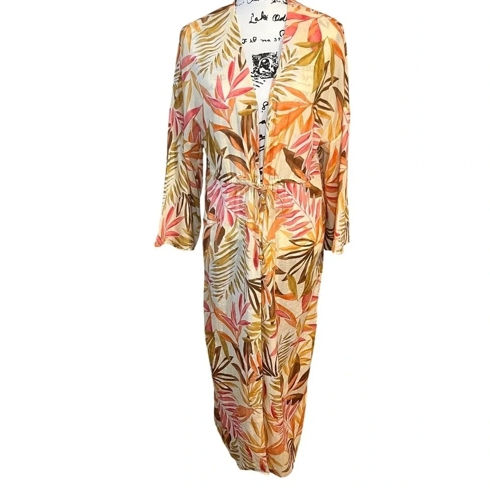 Love Riche Tropical Swim Maxi‎ Cover Up - Medium.